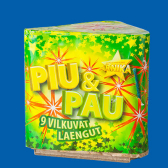 Ilutulestiku patarei Piu ja Pau, 9 lasku