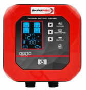 Inverter-akulaadija GX10, 10,0 A 12/24 V, Lemania