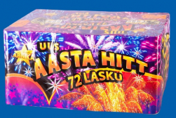 Ilutulestiku patarei AASTA HITT, 72 lasku