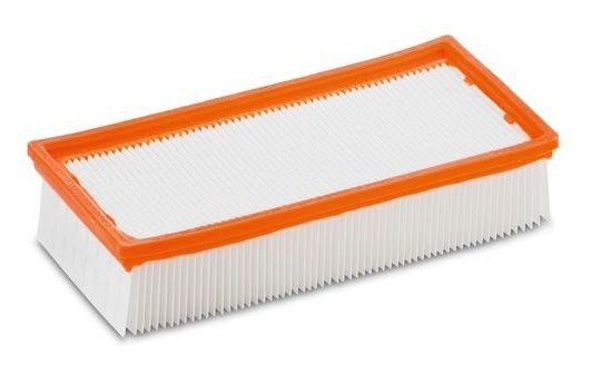 Vhbw 3x Filtre Plissé Plat Compatible Avec Kärcher NT 361 Eco/Te/M, NT - Foto 5